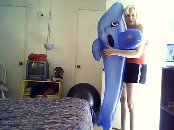 Hugging And Kissing Mommy Whale