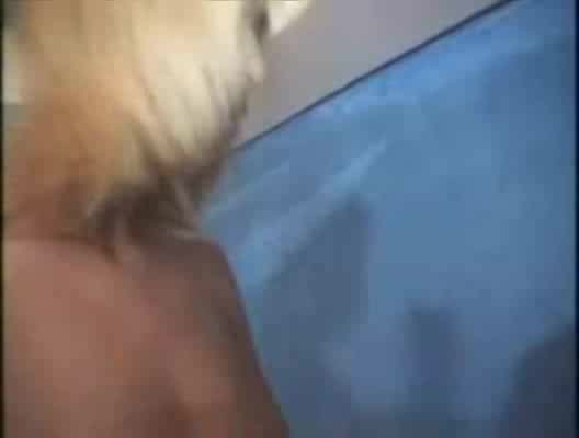 Blonde Slut Fucks Tranny With A Strap-On