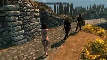 Perils of escaped Skyrim slavegirl 08