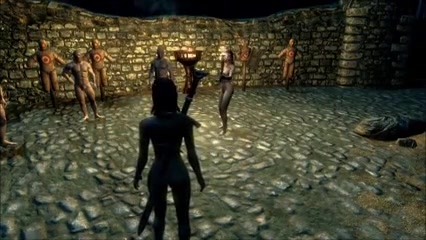 Perils of escaped Skyrim slavegirl 06