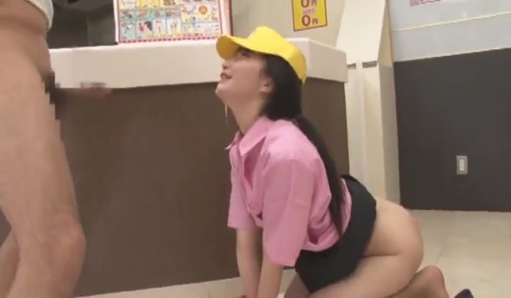 Big booty Japanese whore gets a creampie in the twat