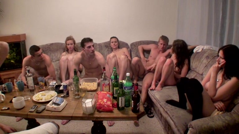 Czech students staged an fuckfest at the party