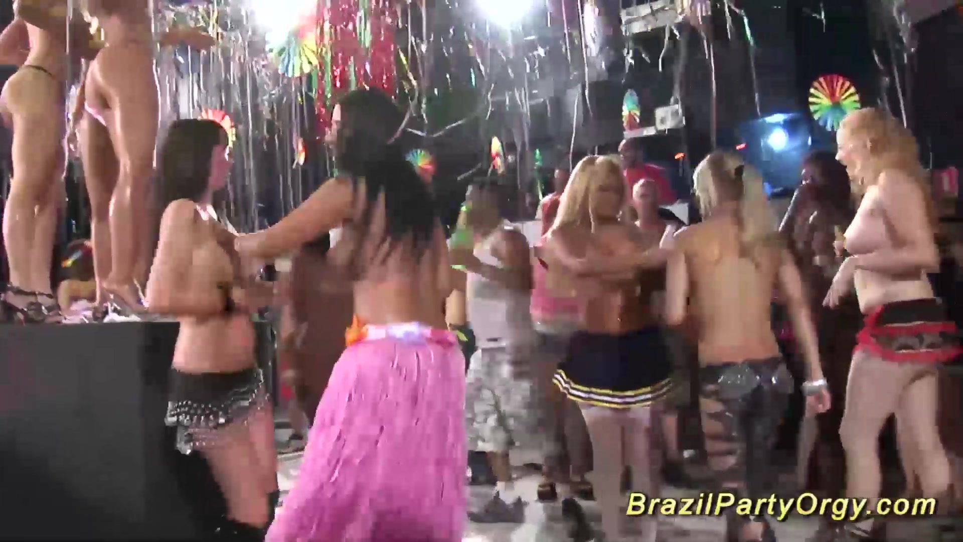 brazilian wild party anal orgy