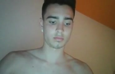 Spanish gorgeous boy amazing bubble ass nice cock on cam