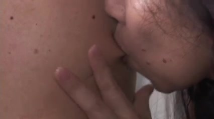 Curly Japanese Milfs drilled and creamed by a dude