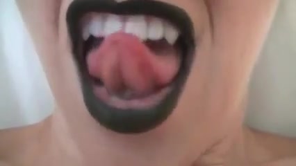 Vampire vore hot mouth