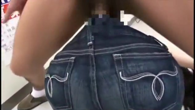 Japanese jean fuck with gaging