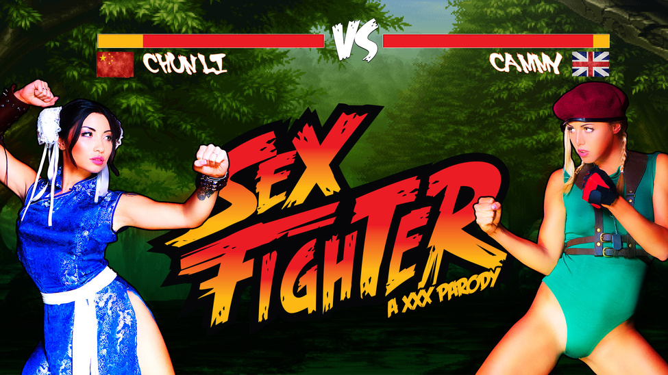 Christen Courtney & Rina Ellis in Sex Fighter: Chun Li vs. Cammy XXX Parody - Brazzers