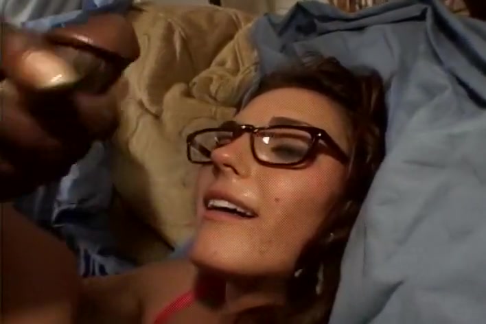 Four Eyes Tramp Fucked And Facialized
