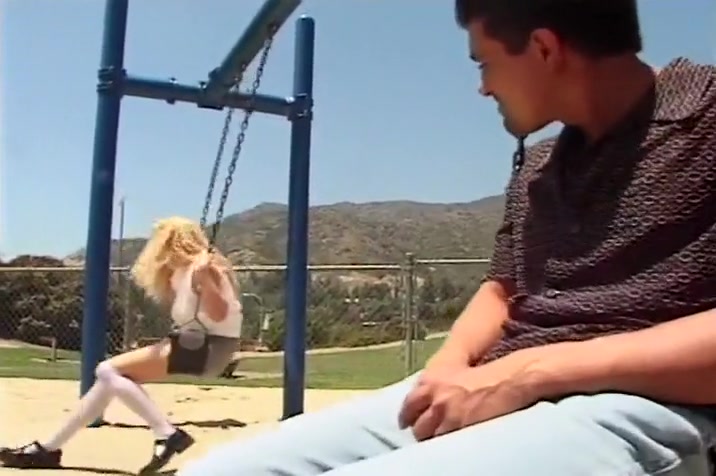 Horny 18 Year Old Blonde Teen in Sucks Cock by Playground