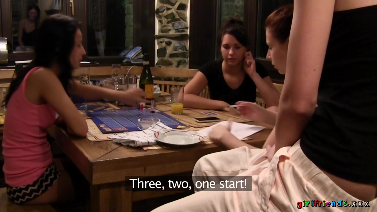 Carrie & Charlotta & Honey & Lexi Dona in In The Cabin Part 6 - Girlfriends