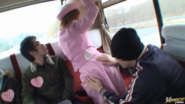 Naughty Babe Riona Suzune Is A Nasty Bus Rider