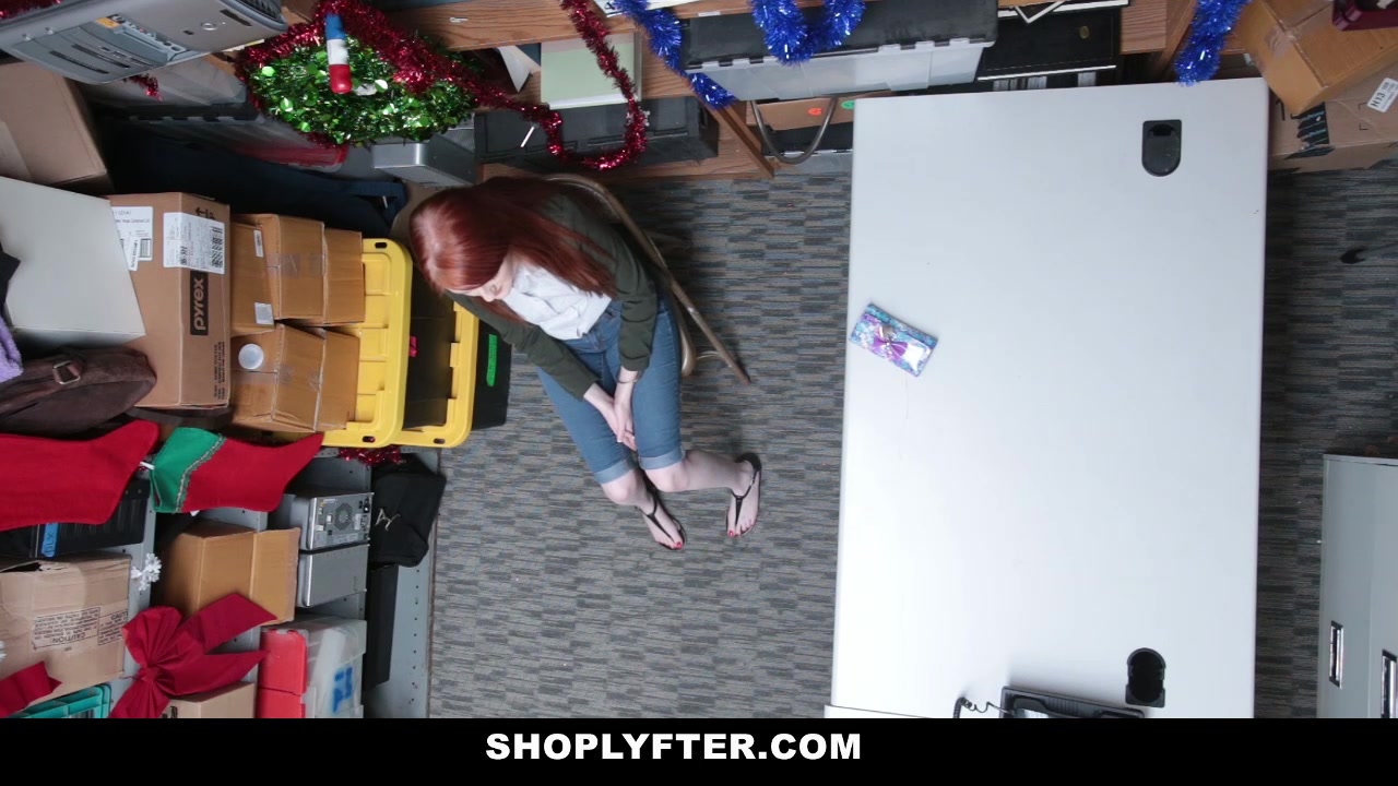 Shoplyfter - Red Headed Slut Offers Pussy For Stealing