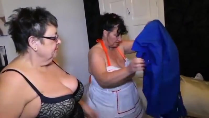 Two fat elderly lesbians nurses