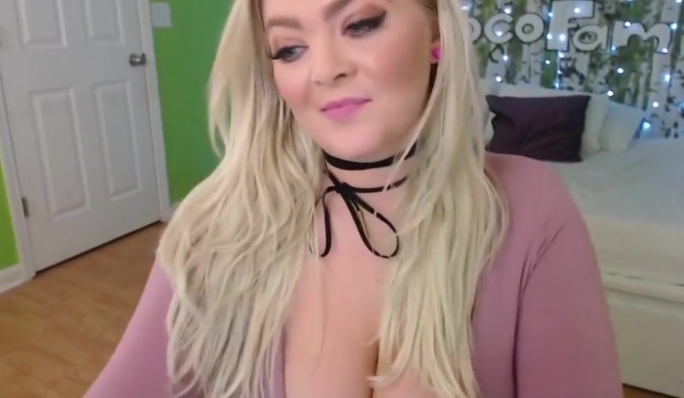 Big boobs milf caught on webcam