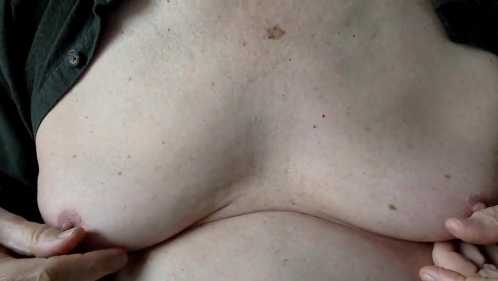 Nipple orgasm closeup