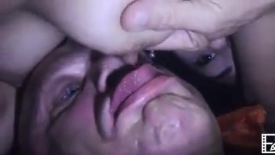 One whore teaches friends to deep throat and lick white ass