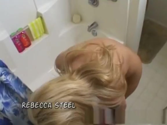 Fabulous pornstar Rebecca Steel in crazy facial, blonde xxx scene