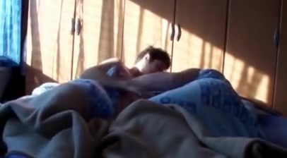Couple having morning sex