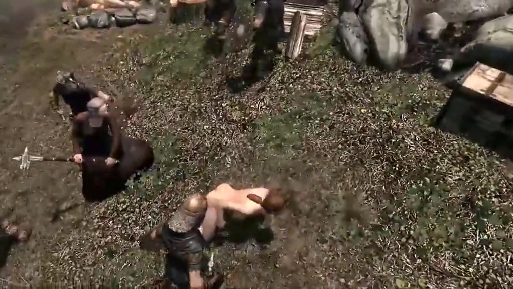 Elisif nude and helpless in skyrim pt2