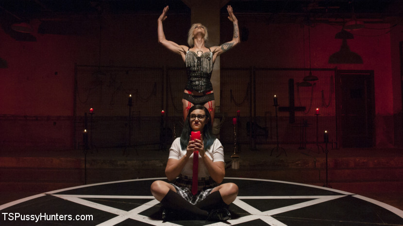 Sami Price & Penny Barber in Penny Barber Summons Baphomet To Seek Revenge On Mother Superior - TSPussyHunters