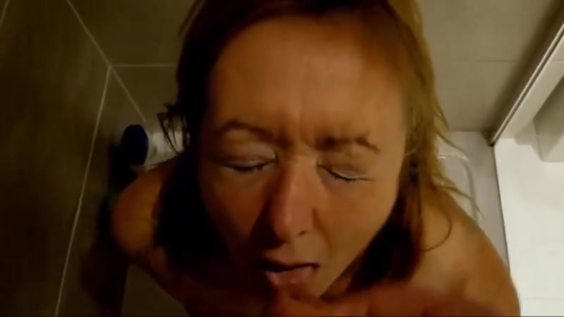 Dirty mature whore throat fucked piss in mouth and facial