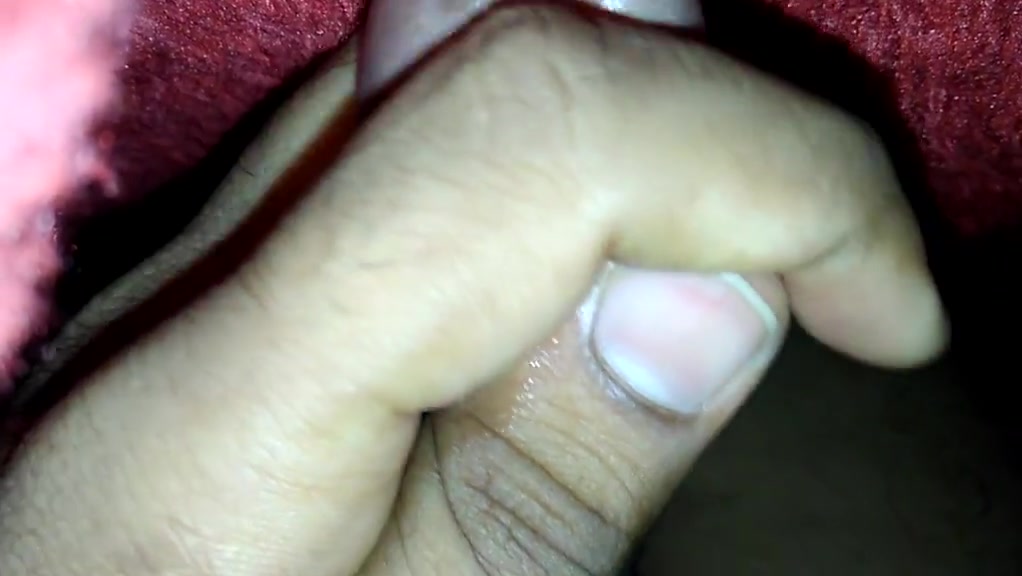Close up view of indian hard dick
