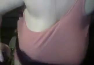 Large natural tits  ass up babe