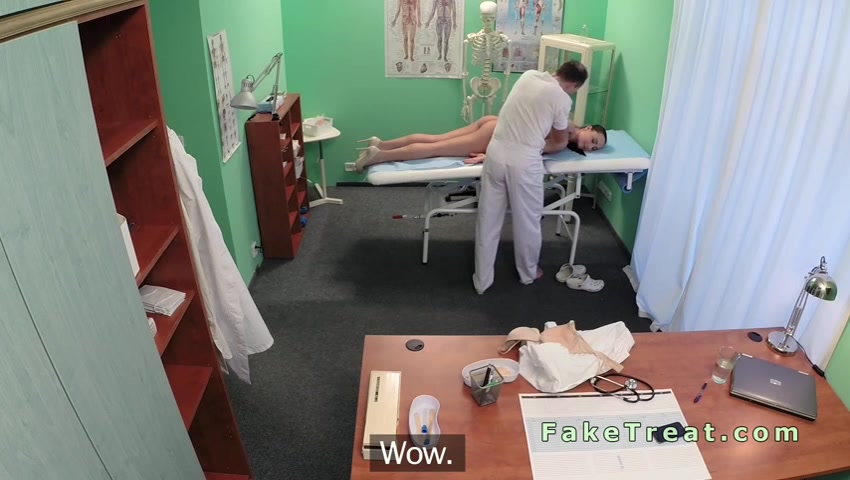 Doctor fucking beautiful nurse in fake hospital