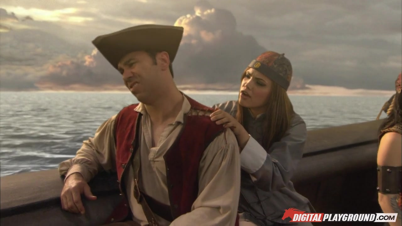 BellaDonna, Sasha Grey & Evan Stone  in Pirates 2, Scene 10